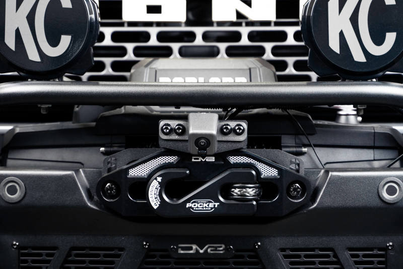 DV8 Offroad 21-23 Ford Bronco Front Camera Relocation Bracket - #ABBR-03