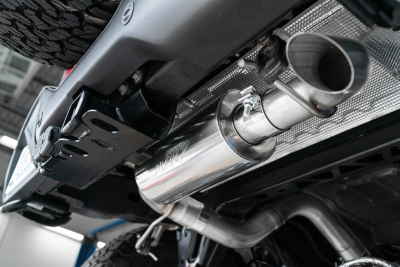 MBRP Bronco 2.3L/2.7L EcoBoost 2/4DR AL High Clearance Cat-back Exhaust