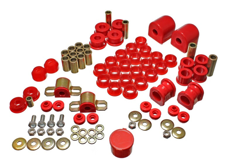 Energy Suspension for 91-94 Sentra Red Hyper-Flex Master Bushing Set 7.18104R