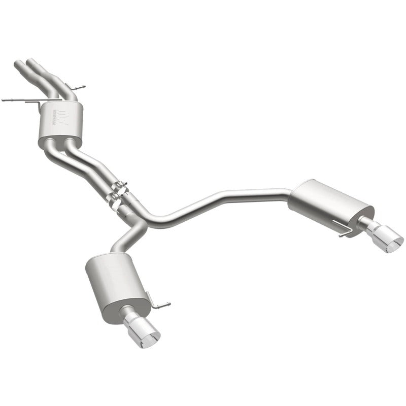MagnaFlow 19159 Sys C/B 12-15 Audi A6 / A7 3.0L V6 SS 2.5in Dual Split Rear Ext 4in Tips - #19159
