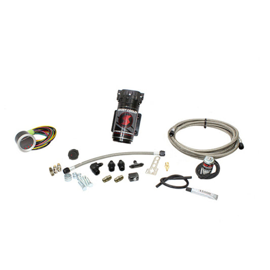 Snow Performance SNO-450-BRD-T Stage 2 Boost Cooler Water Inj Kit TD Universal (SS Brded Line and 4AN Fittings) w/o Tank