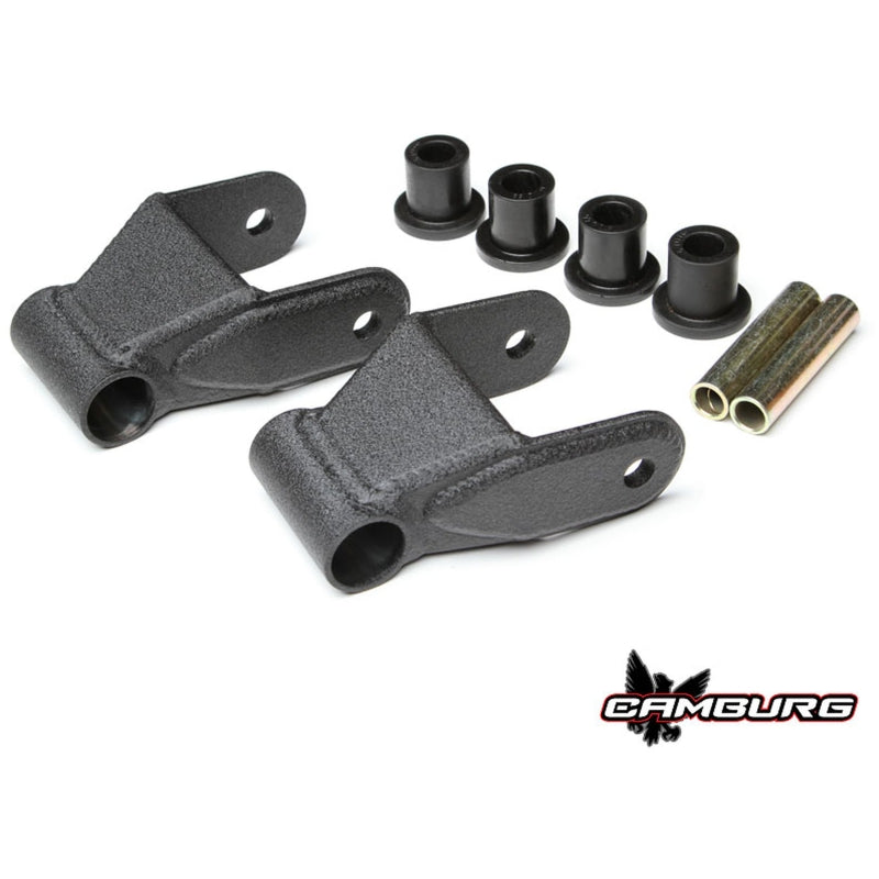 Camburg Engineering CAM-120017 MIG Welded Leaf Spring Shackle Kit Stock Length for 2004-2014 Ford F-150