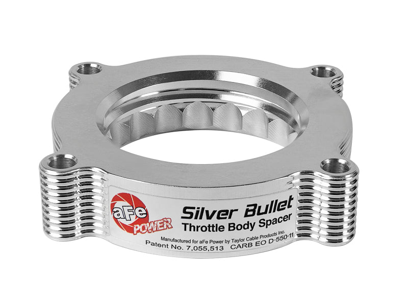 aFe Silver Bullet Throttle Body Spacers TBS Ford F-150 Raptor 10-12 V8-6.2L - #46-33011