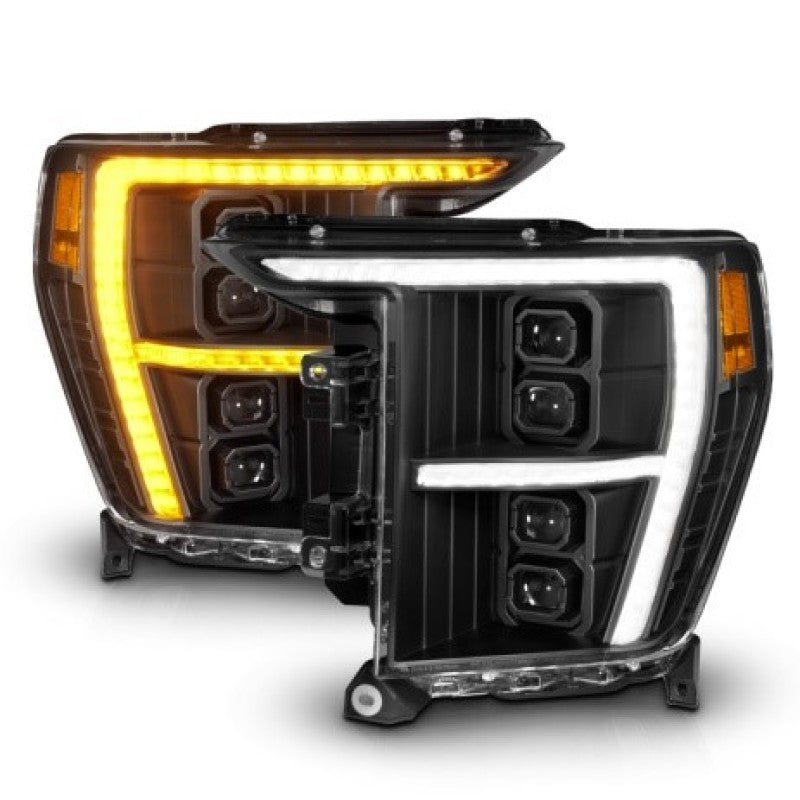 ANZO 2021-2023 Ford F-150 Z-Series LED Projector Headlights (w/Factory Halogen) - Passenger Side