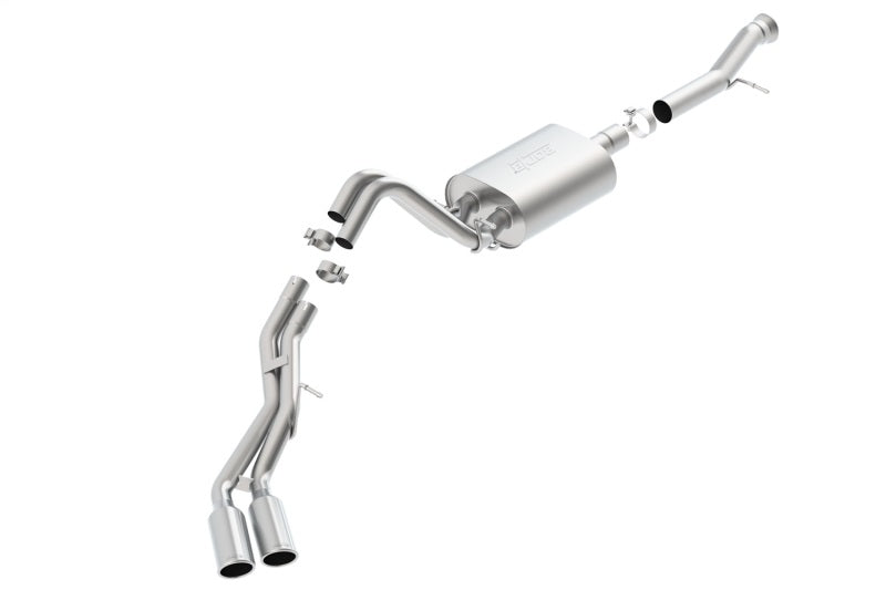Borla 140652 2015 Cadillac Escalade/Yukon Denali 6.2L V8 AT 2WD/4WD Split Side Exit SS S-Type CB Exhaust - #140652