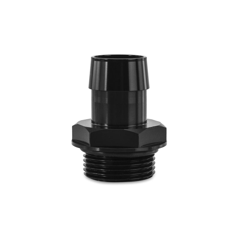 Mishimoto -16ORB to 1in. Hose Barb Aluminum Fitting - Black - #MMFT-16ORB-1BK