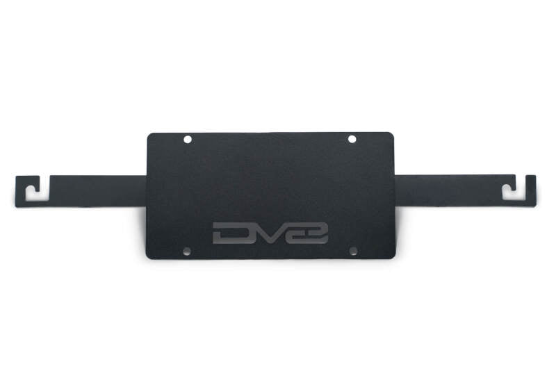 DV8 Offroad 21-23 Ford Bronco Capable Bumper Front License Plate Mount - #LPBR-04