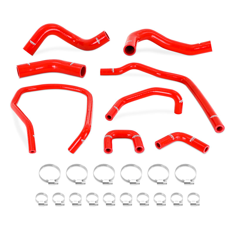 Mishimoto 04-10 Infiniti QX56 / 04-14 Titan Silicone Coolant Hose Kit - Red - #MMHOSE-TTN-04RD