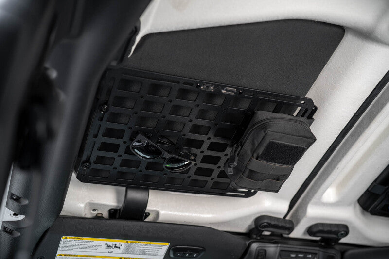 DV8 Offroad 2018-2025 Jeep Wrangler JL Roof Mount for 15In x 12In Molle Panel - #MPJL-11