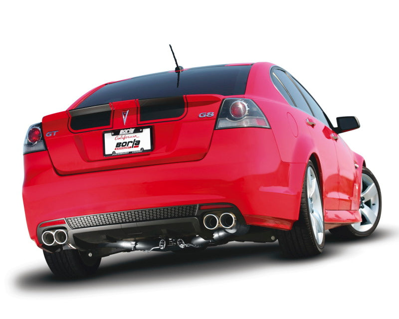 Borla 140287 08-09 Pontiac G8/GT 6.0L 8cyl SS Catback Exhaust w/ X Pipe - #140287