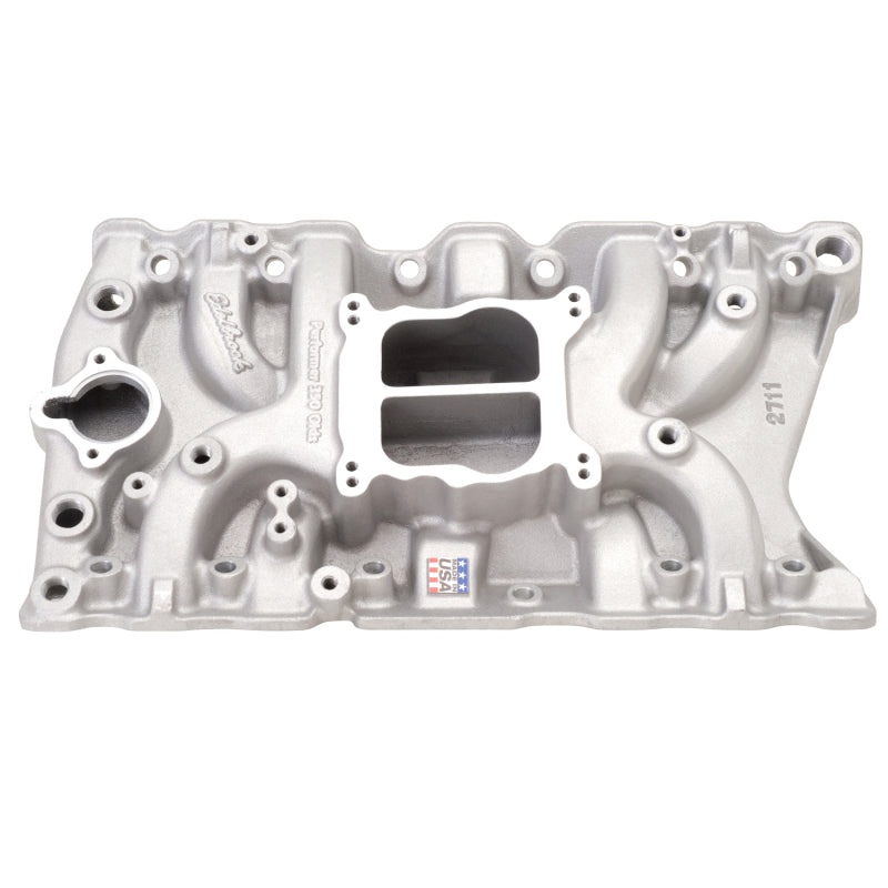 Edelbrock 2711 Performer Oldsmobile 350 Manifold (Non-Egr)