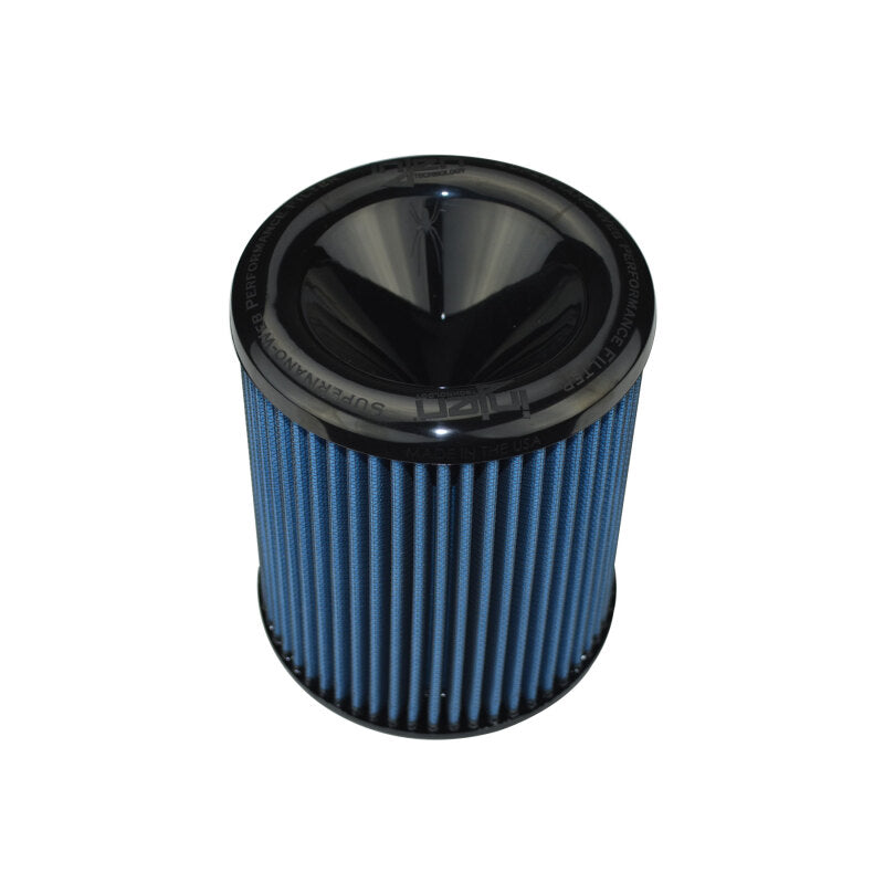 Injen AMSOIL Ea Nanofiber Dry Air Filter - 3 1/2 Filter 6 Base / 6 7/8 Tall / 5 1/2 Top - #X-1021-BB