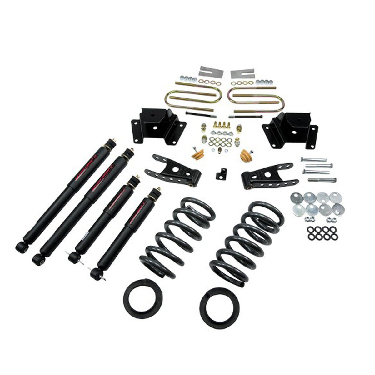 Belltech Lowering Kit With ND2 Shocks 2-3in F/4in R for 97-03 Ford F-150/F-250