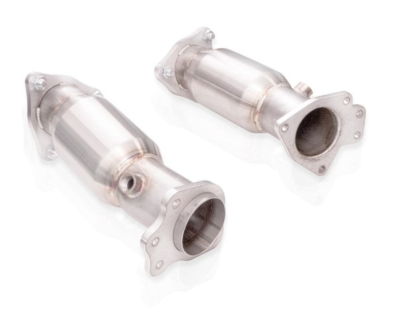 Stainless Works for 2020-2026 Chevrolet Corvette C8 6.2L High-Flow Catted Midpipe Kit 3in