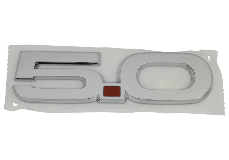 Ford Racing for 2015-2017 Ford Mustang 5.0L Fender Emblem Chrome