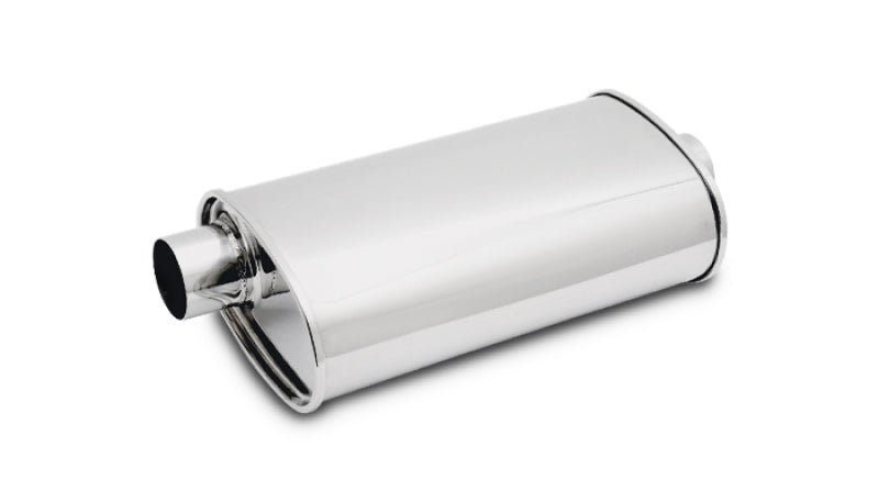 Vibrant StreetPower Oval Muff 5in x 9in x 15in long body 3in inlet I.D. 1107