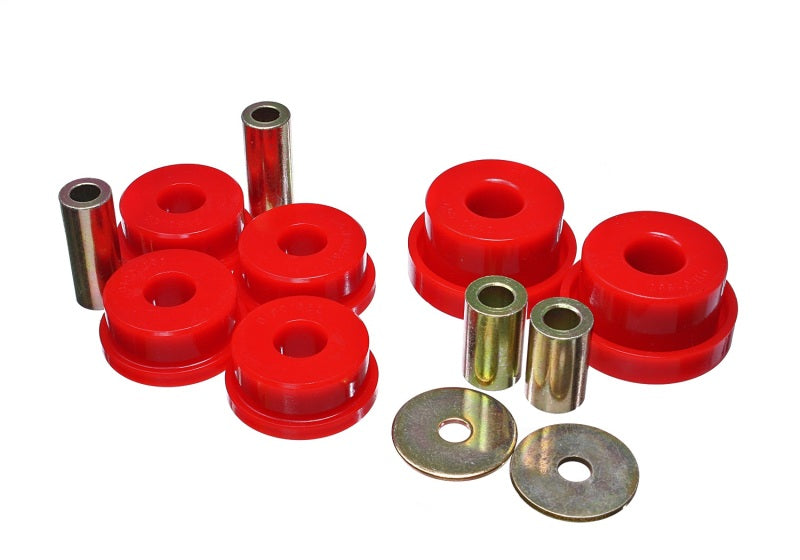 Energy Suspension for 00-09 Legacy Red Rear Diff Mount Bushing Set 19.1105R