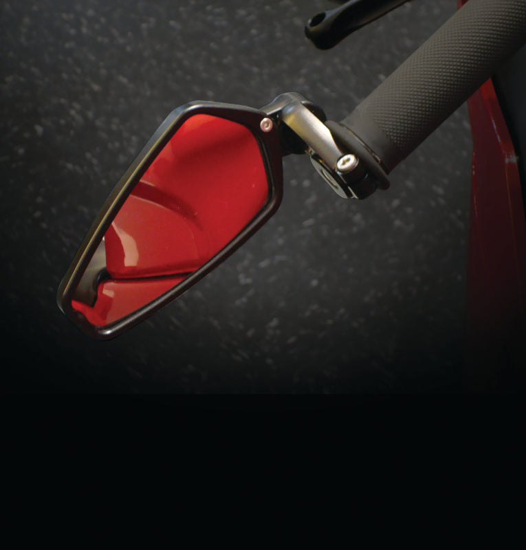CRG Constructors AO-100 Arrow Bar End Mirror Black