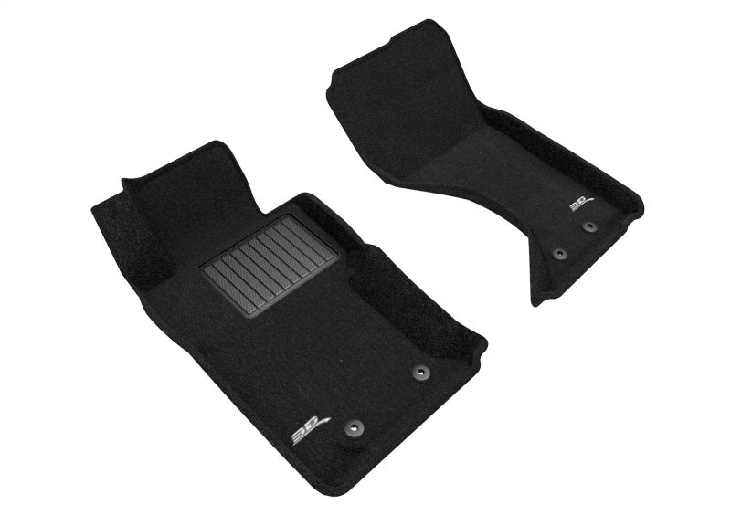 3D MAXpider Elegant Front Floor Mats for 2017-2020 Fiat 124 Spider