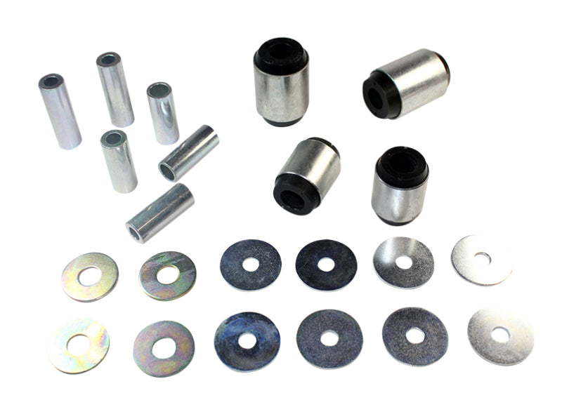 Whiteline W53312 Front Control Arm Lower Inner Front & Rear Bushing Kit for 2005-2015 Toyota Tacoma, 2003-2009 Lexus GX470, 2003-2009 Toyota 4Runner and More