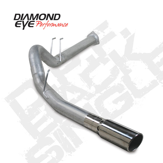 Diamond Eye K4376A 4in DPF-Back Exhaust Kit - 2011-2014 Ford F-250/F-350 | Aluminized