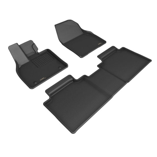 3D MAXpider Kagu Front & Rear Floor Mats for 2023 Toyota bZ4X