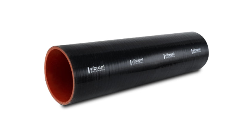 Vibrant 4 Ply Reinforced Silicone Straight Hose Coupling - 1.5in I.D. x 12in