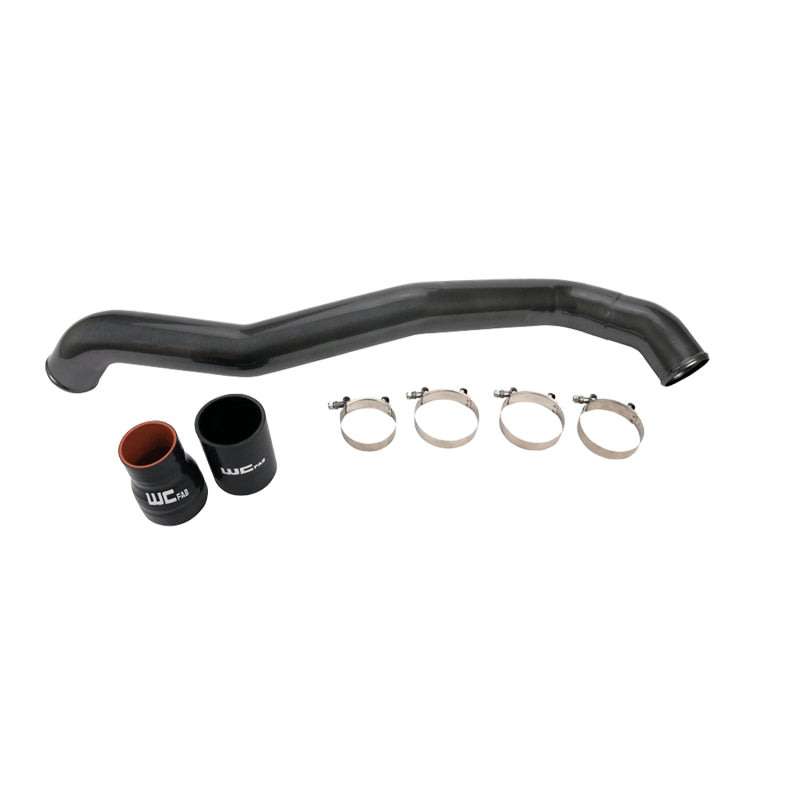Wehrli Custom Fabrication WCF100353-BB Driver Side 3in Intercooler Pipe Bengal Blue for 2011-2016 Chevrolet Silverado / GMC Sierra 2500 HD / 3500 HD LML Duramax