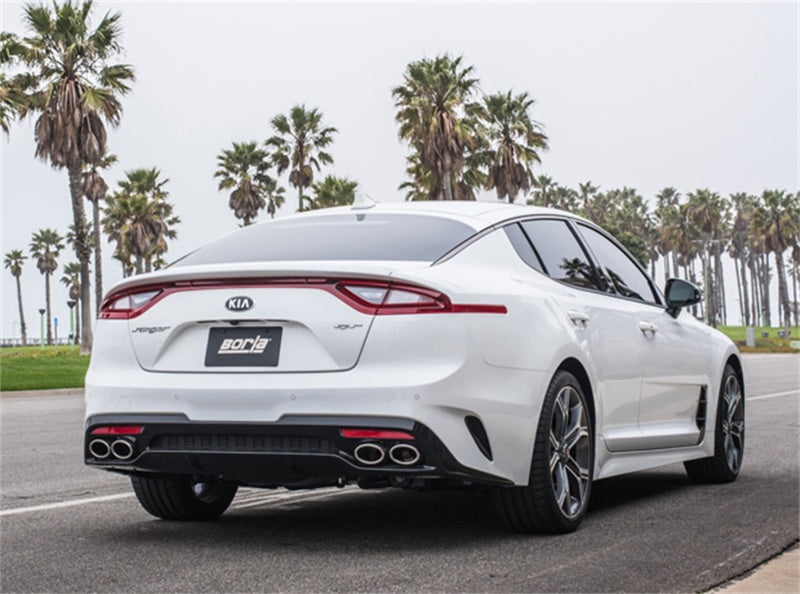 Borla 140736 Cat-Back Exhaust System S-Type for 2018-2021 Kia Stinger (3.3L V6 Twin Turbo)