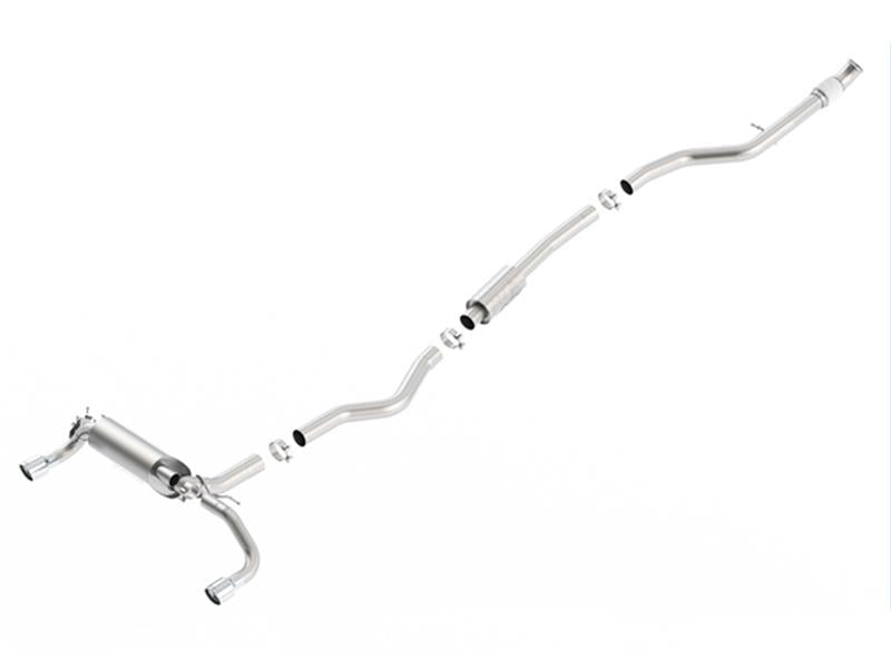 Borla 140580 13-16 BMW 335i / 435i Atak Cat back SS 3.0in, 2.25in 3.5in Tip Single Rolled - #140580