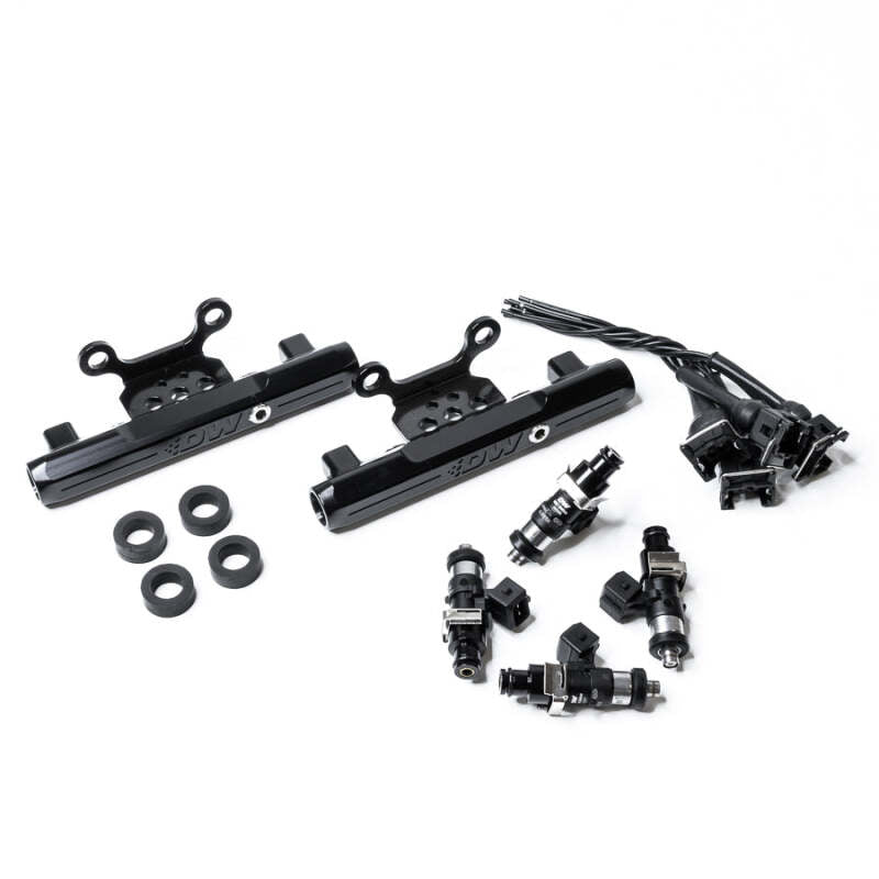 DeatschWerks 04-06 Subaru STI/LGT Side Feed to Top Feed Fuel Rail Conv Kit w/ 1500cc Injectors
