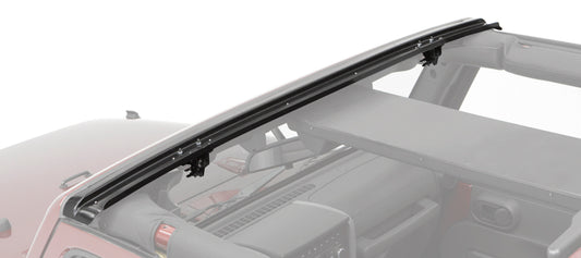 Bestop 07-18 Jeep Wrangler JK Windshield Channel (1-Piece No-Drill Header Design)
