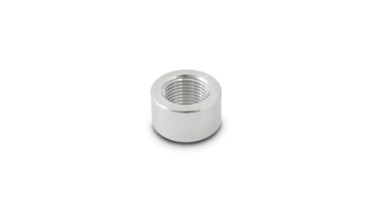 Vibrant 3/8in NPT Female Weld Bung (1in OD) - Aluminum