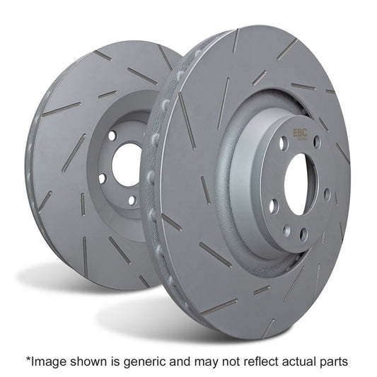 EBC 04-06 Audi TT Quattro 3.2 USR Slotted Front Rotors USR1153