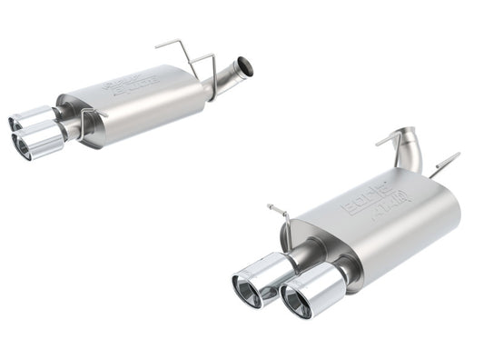 Borla 11831 13-14 Mustang Shelby GT500 GT 5.8L V8 RWD Dual Split Rear Exit ATAK Exhaust Rear Section Only - #11831