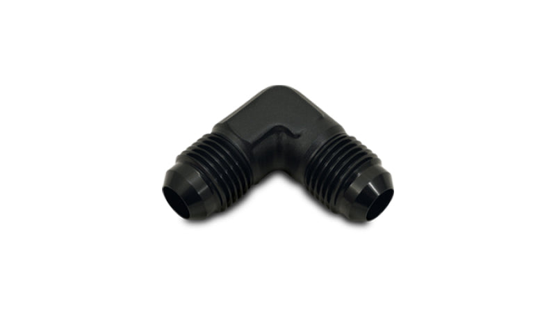 Vibrant -6AN 90deg Flare Union Fitting - Aluminum