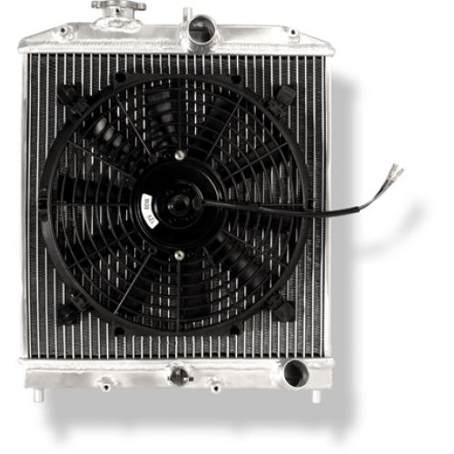 BLOX Racing 1992-2000 Honda Civic - 1/2 Core 2 Row Radiator BXCC-00101