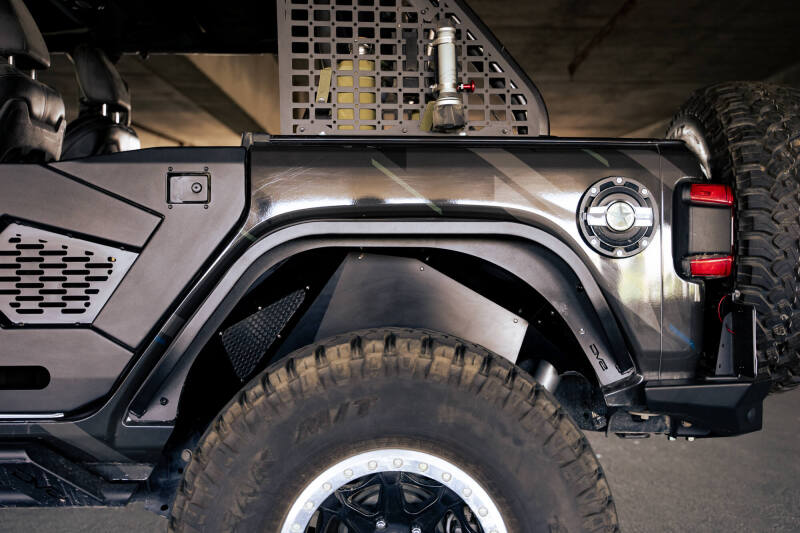 DV8 Offroad 18-23 Jeep Wrangler JL Slim Fender Flares - #FDJL-07