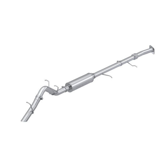 MBRP S5017AL 2023 Chevy Colorado/GMC Canyon Aluminized Steel Single High Clearance Rear Exit - #S5017AL