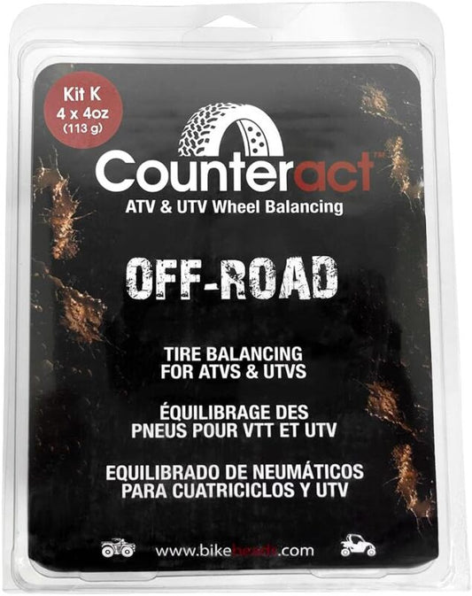 Counteract KIT K ATV/UTV Balancing Bead DIY Kit (4) 4oz Bags