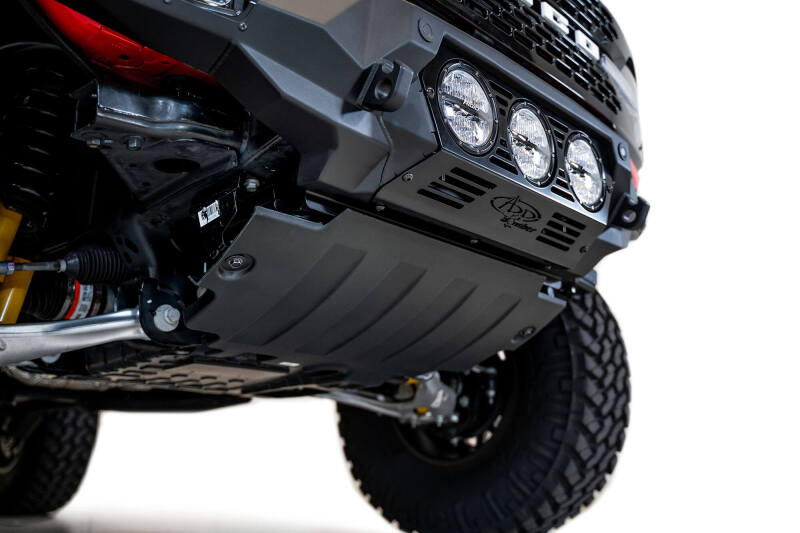 Addictive Desert Designs for 21-22 Ford Bronco Bomber Front Bumper (w/ 3 Rigid 360 Mounts)