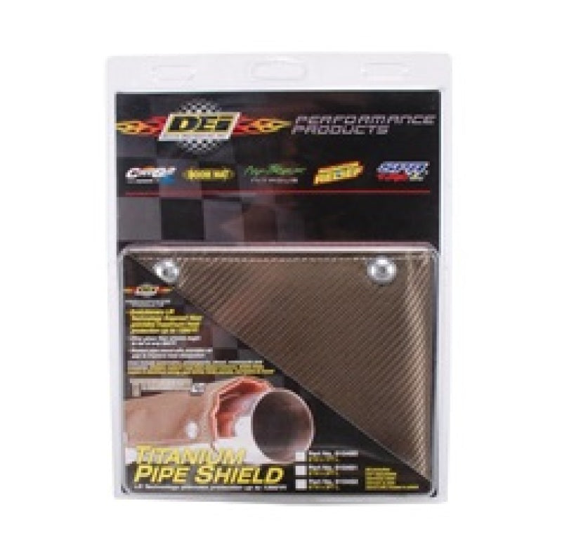 DEI Pipe Shield with Stainless Steel Clamps - 6in x 12in - Titanium