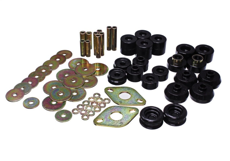 Energy Suspension for 96-99 4Runner 2WD Black Body Mount Bushing Set 8.4111G