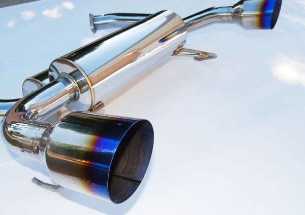 Invidia HS09N7ZGIT 09-21 Nissan 370z Gemini Single Layer Titanium tip Cat-back Exhaust