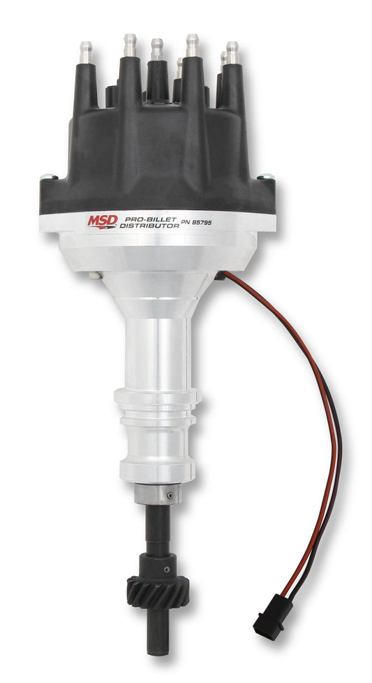 MSD 85795 for Ford 289-302 Small Diameter Black Cap Pro-Billet Distributor