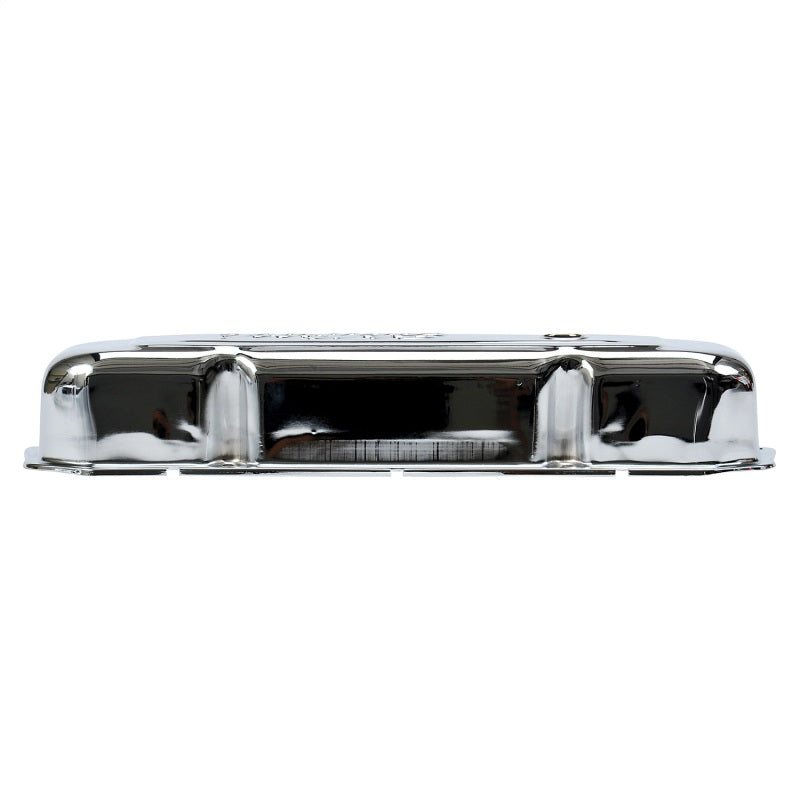 Edelbrock 4491 Valve Cover Signature Series Chrysler 1958-1979 361-440 V8 Chrome