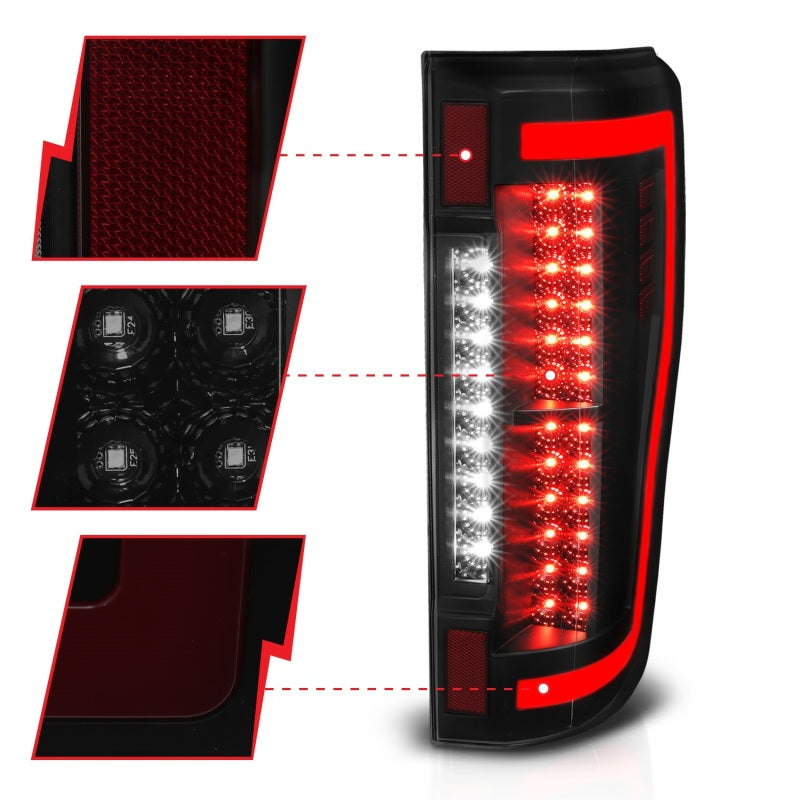 ANZO 2017-2019 Ford F-250 Super Duty LED Taillights