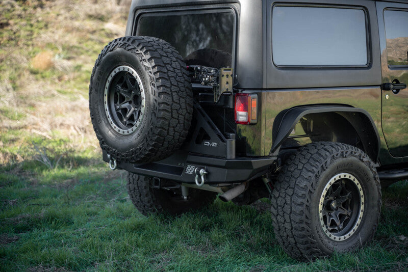 DV8 07-18 Jeep Wrangler (JK) Tire Carrier for MTO Bumper - #TCJK-13
