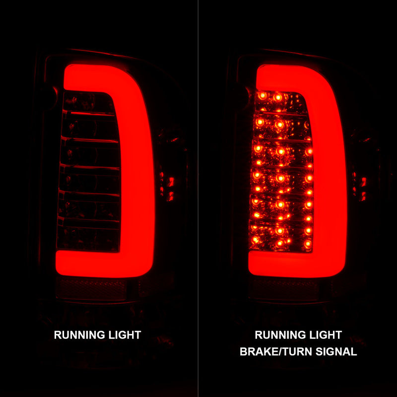 ANZO 95-04 Toyota Tacoma LED Taillights Chrome Housing Clear Lens (Pair)