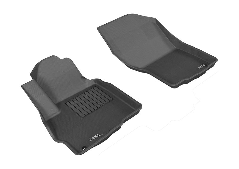 3D MAXpider Kagu Front Floor Mats for 2011-2019 Mitsubishi Outlander